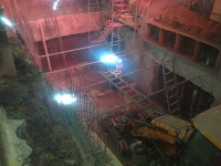 Hormigón civil proyectado vía húmeda. (Shotcrete).